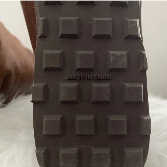 Stuart Weitzman Brown Leather Tall Knee High Riding Flat Boots Women's US Size 6 - Picture 14 of 15